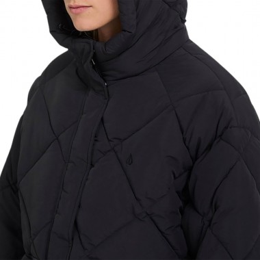 VOLCOM OUT OF BOXY W PUFF JACKET BLACK