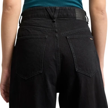 VOLCOM WEELLOW II W DENIM PANTS BLACK