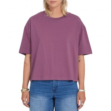 VOLCOM STONE BLANKS UP W T-SHIRT ORCHID