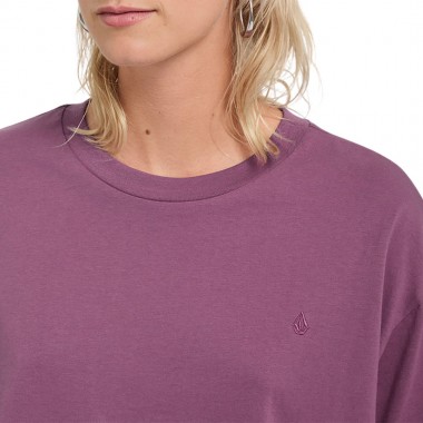 VOLCOM STONE BLANKS UP W T-SHIRT ORCHID