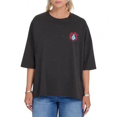 VOLCOM VOLTRIP W T-SHIRT VINTAGE BLACK