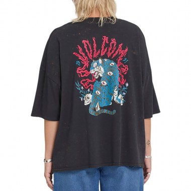 VOLCOM VOLTRIP W T-SHIRT VINTAGE BLACK