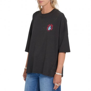 VOLCOM VOLTRIP W T-SHIRT VINTAGE BLACK
