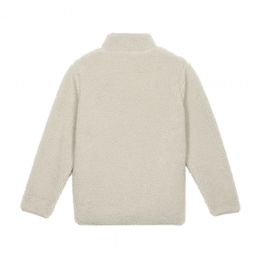 VOLCOM MUZZER FUZZAR K SHERPA ZIP FLEECE STONE