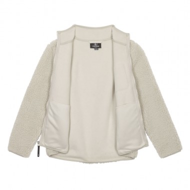 VOLCOM MUZZER FUZZAR K SHERPA ZIP FLEECE STONE