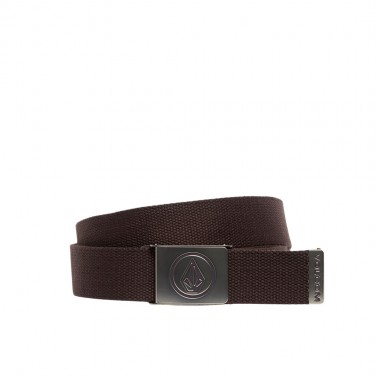 VOLCOM CIRCLE WEB BELT RAISIN