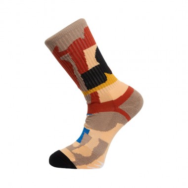 VOLCOM CARRAU PRINT MIXER SOCKS 3PK MULTI