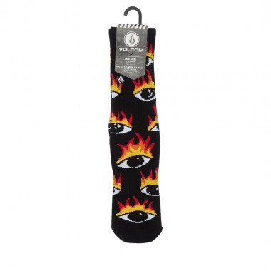 VOLCOM OZZY II SOCKS BLACK