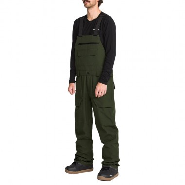 VOLCOM ROAN SNOW BIB DARK GREEN