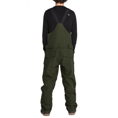 VOLCOM ROAN SNOW BIB DARK GREEN