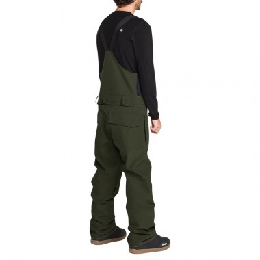 VOLCOM ROAN SNOW BIB DARK GREEN