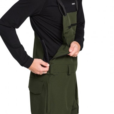 VOLCOM ROAN SNOW BIB DARK GREEN