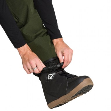 VOLCOM ROAN SNOW BIB DARK GREEN