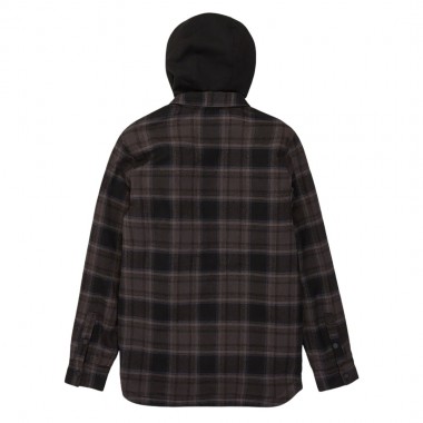 VOLCOM ENSON INSULATED RIDING FLANNEL BLACK
