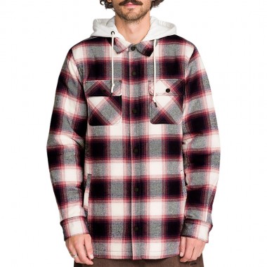 VOLCOM ENSON INSULATED RIDING FLANNEL BLUE
