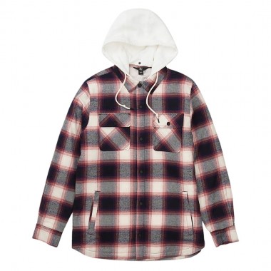 VOLCOM ENSON INSULATED RIDING FLANNEL BLUE