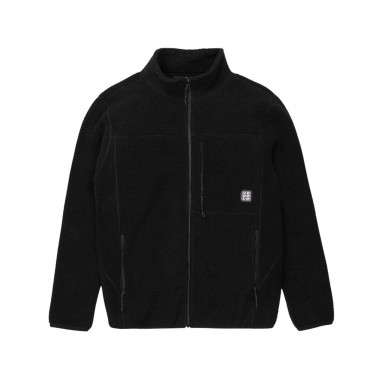 VOLCOM NELSON SHERPA FULL ZIP FLEECE BLACK