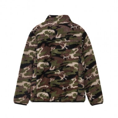 VOLCOM NELSON SHERPA FULL ZIP FLEECE CAMOFLAUGE