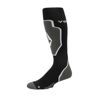 VOLCOM SHIELD WOOL BLEND OTC SNOW SOCKS BLACK