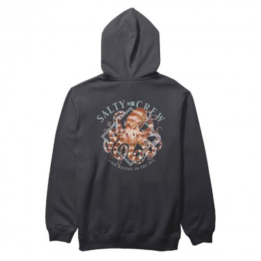 SALTY CREW OCTOPOD HOODIE BLACK