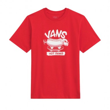 VANS HOT DAWG K TEE RACING RED