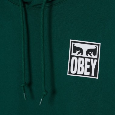OBEY EYES ICON HOODIE RAINFOREST