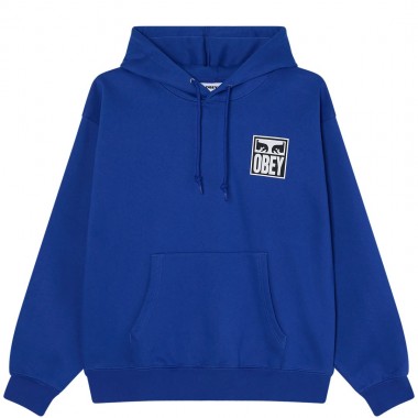 OBEY EYES ICON HOODIE SURF BLUE