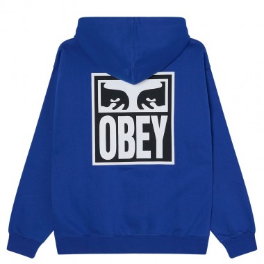 OBEY EYES ICON HOODIE SURF BLUE