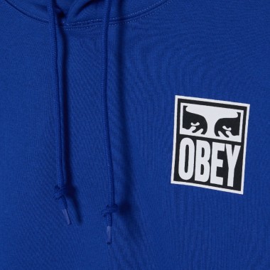 OBEY EYES ICON HOODIE SURF BLUE