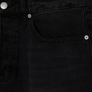 OBEY CLASSIC BAGGY DENIM PANTS HEAVY VINTAGE BLACK
