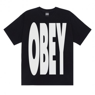 OBEY EXTENDED TEE BLACK