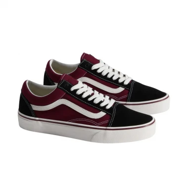 VANS OLD SKOOL SHOES RED/BLACK