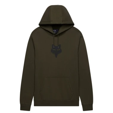 FOX HEAD HOODIE OLIVE GREEN