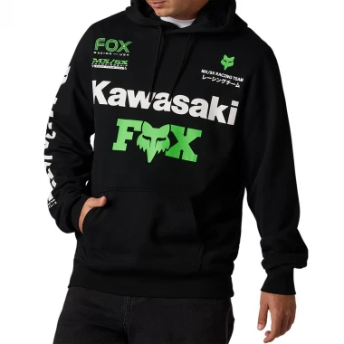 FOX KAWI HOODIE BLACK