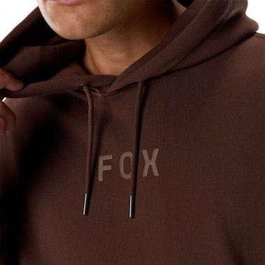 FOX HEAD HEAVYWEIGHT HOODIE COFFEE