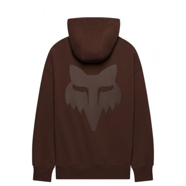 FOX HEAD HEAVYWEIGHT HOODIE COFFEE
