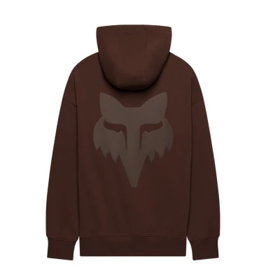 FOX HEAD HEAVYWEIGHT HOODIE COFFEE