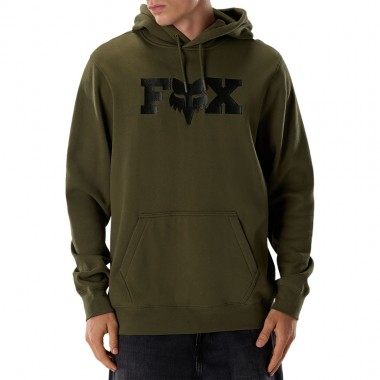 FOX F HEAD X HOODIE OLIVE GREEN