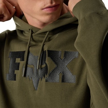 FOX F HEAD X HOODIE OLIVE GREEN