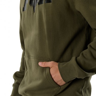 FOX F HEAD X HOODIE OLIVE GREEN