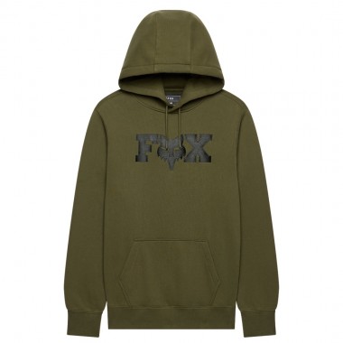 FOX F HEAD X HOODIE OLIVE GREEN