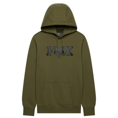 FOX F HEAD X HOODIE OLIVE GREEN