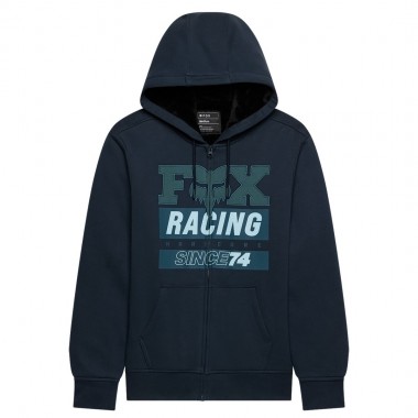FOX SINCE 74 SASQUATCH ZIP HOODIE MIDNIGHT