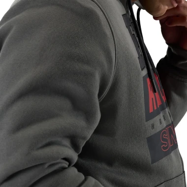 FOX SINCE 74 SASQUATCH ZIP HOODIE DARK SHADOW
