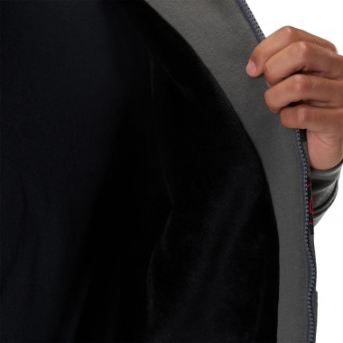 FOX SINCE 74 SASQUATCH ZIP HOODIE DARK SHADOW