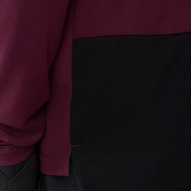 FOX RANGER FOX HEAD LS JERSEY DARK MAROON