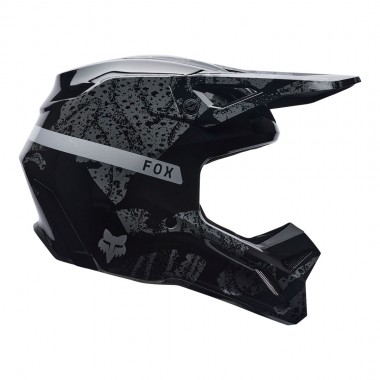 FOX V1 BNKR HELMET BLACK CAMO