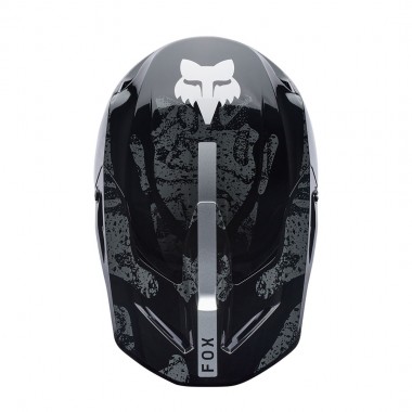 FOX V1 BNKR HELMET BLACK CAMO