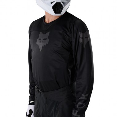 FOX 180 BLACKOUT JERSEY BLACK