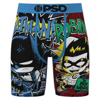 PSD X DC BATMAN AND ROBIN BOXER 7&quot